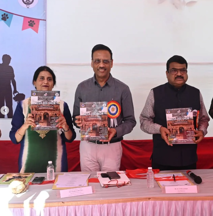 Release Of Compendium Of Dog Show At The Hands Of Dignitories